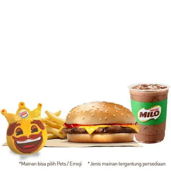 Paket Kids Cheeseburger + Toys | Burger King, Hayam Wuruk
