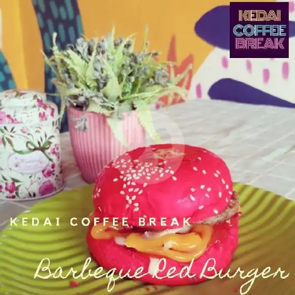 Barbeque Red Burger | Kedai Coffee Break, Curug