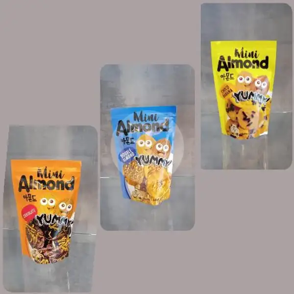 3 Mini Almond | Lapis Kukus Srikandi Kedung Doro