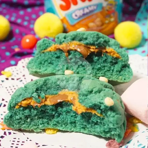 Bubblegum Skippy Choco Melt Monster Cookie | Cookie Club