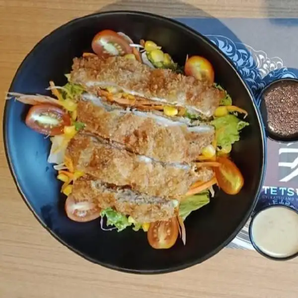 Chicken Katsu Wafu Salad | Tetsujin (Gyukatsu & Wagyu Bowl), Pregolan