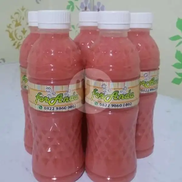 Jus Jambu Merah (1 Botol 330 ml) | forAnda, Gresik Kota
