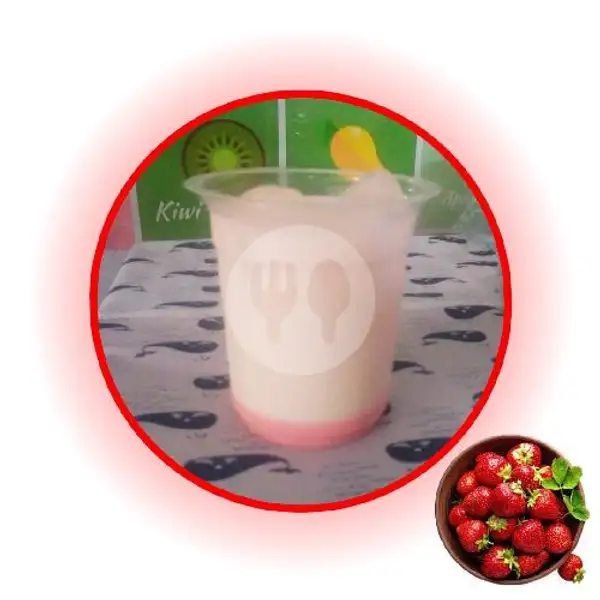 Strawberry Milkshake | SEGER (SALAD BUAH & JUS BUAH)