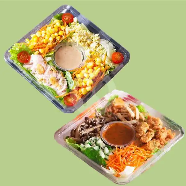 Paket PSBB C (Chicken Combo) | Salad Hut, Mangga Besar