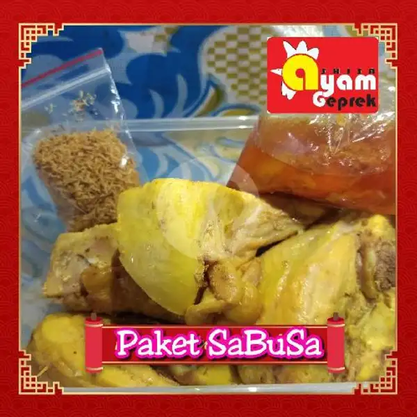 Paket SaBuSa | Ayam Geprek Shisa, Dukuh Kupang