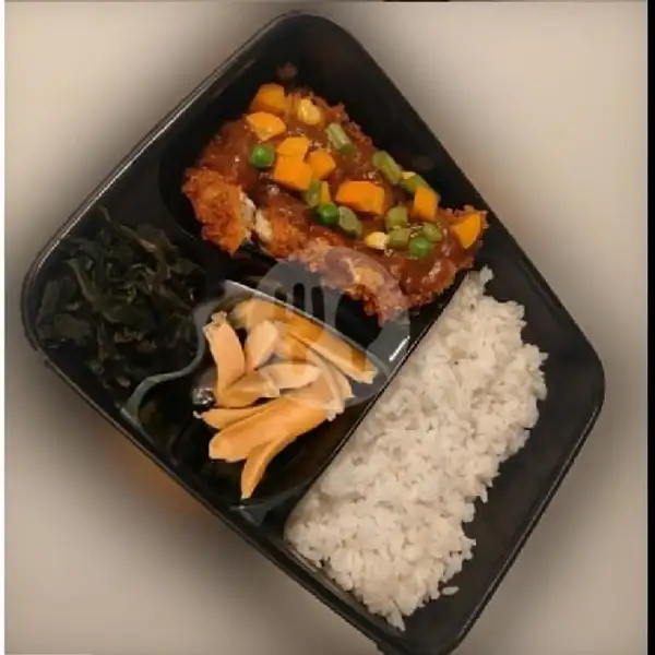 Chicken Katsu Curry Bento A | Rumah Bento