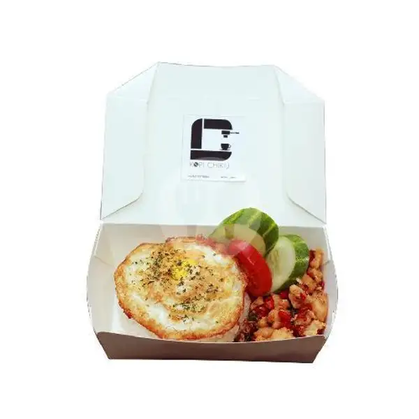 Nasi Chicken Karage Cabe Garam | Kopi Chiku, Labuhan Dalam