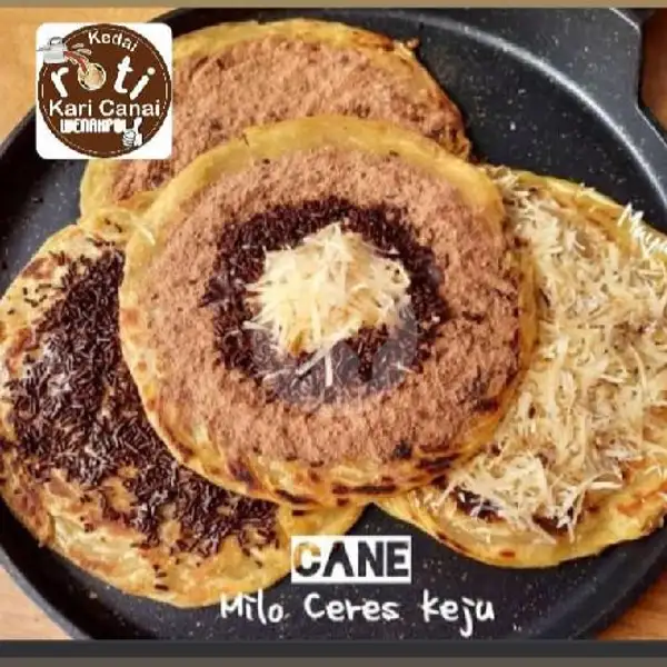 Roti Canai Keju Susu Milo | Kedai Roti Kari Canai Wenakpol, Serpong