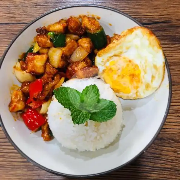 Rice Bowl Ayam Kungpau | Bumbu Kota, Serpong