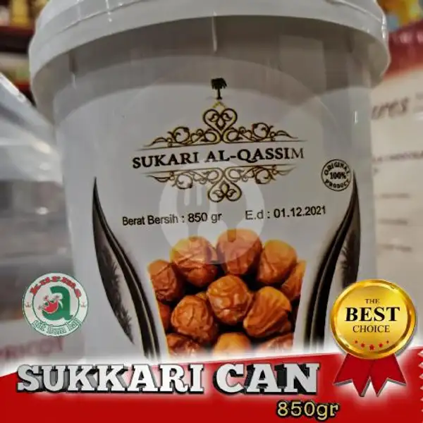 Kurma Sukkari Premium Can 850gr | Rumah Kurma Cimahi, Kalidam Utara