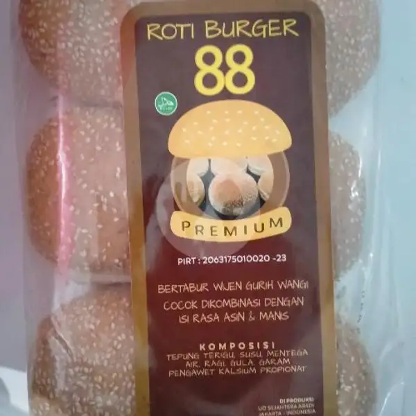 Roti Burger Besar | Fizi Frozen, Borneo 1