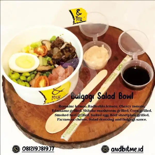 Bulgogi Salad Bowl (beef) | &Bar, Bawean,  Surabaya