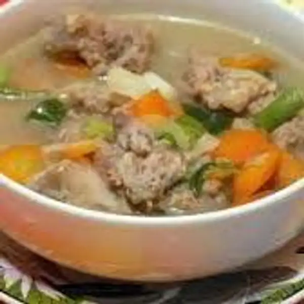 Sup Daging | Rumah Makan Sinar Minang, Andalas