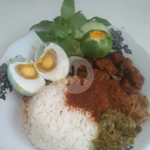 Nasi Telur Asin | Rumah Makan Ibu Gambreng, Soekarno Hatta