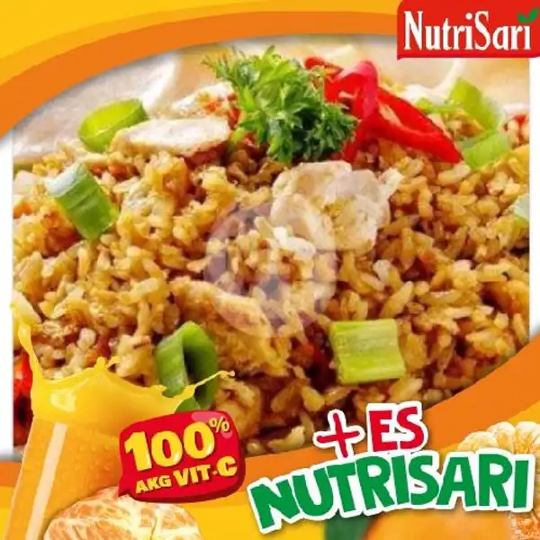 Nasi Goreng + Telur + Nutrisari | Ayam geprek n mie padeh zifa, Pelangi