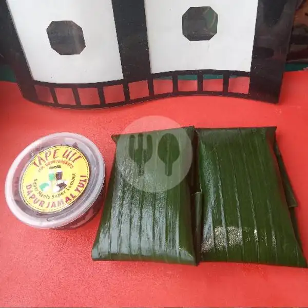 Paket Mini Tape Ketan Hitam 100gr + Uli 100gr (2 Pcs) | Tape Uli Dapur Jamal Yuli, Cinere