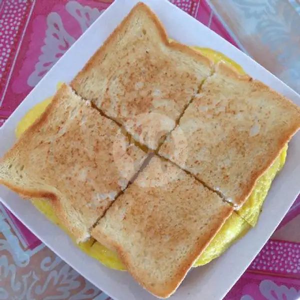 Roti Bakar Telur (dadar / Mata Sapi) / Egg Toast Bread | Pangsit Mie Sulawesi, Wajo
