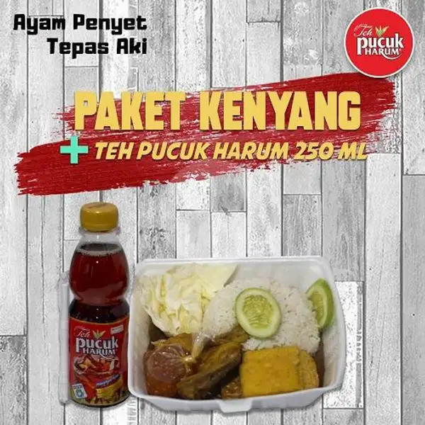 Paket Kenyang + Teh Pucuk | Ayam Penyet Tepas Aki, Sukapura