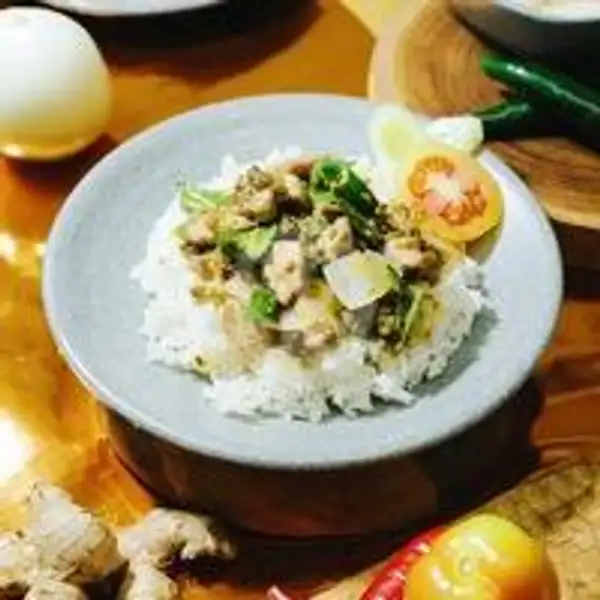Nasi Ayam Cabe Hijau | ShaoKao Gajah Mada