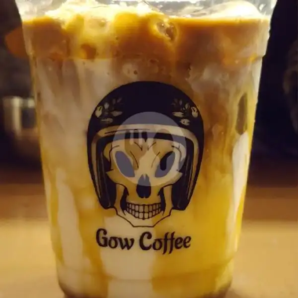 Iced Caramel Macchiato | Gow Coffee, Taman Kopo Indah 1