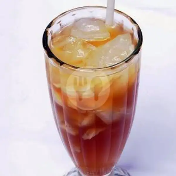 Es Teh Manis / Teh Es (Ice Tea) | Cafe Serundeng, Kelapa Sawit