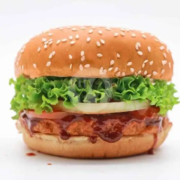 Burger Ayam | Roti Bakar Bandung Putri 88, Delod Peken