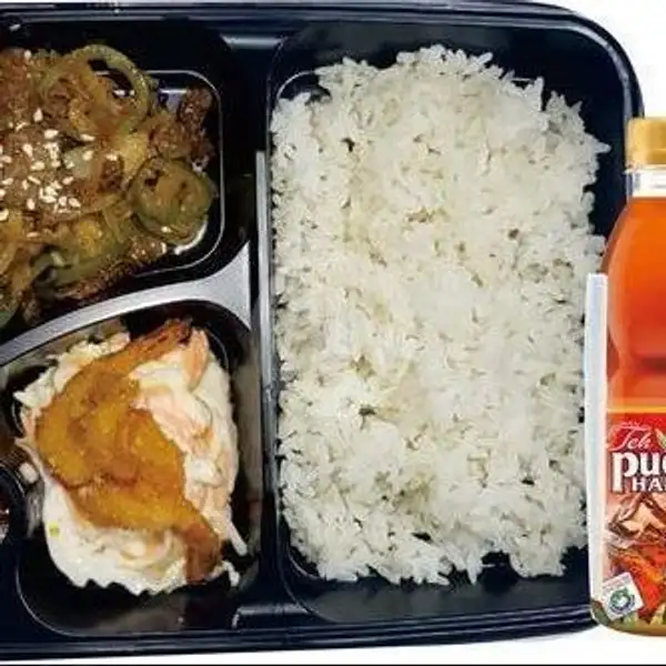 Combo Paket Kenyang Beef | Spicy Yakiniku (Rice Bowl), Teuku Umar