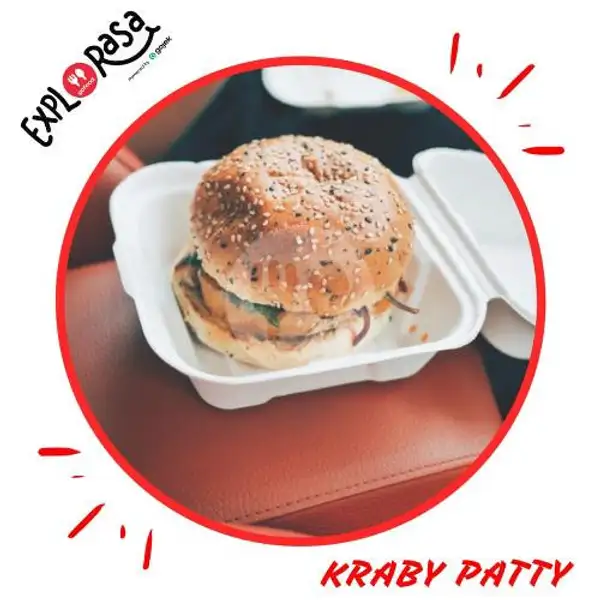 Burger Krabby Patty Egg | Kedai Jajan Syauqi, Pondok Gede