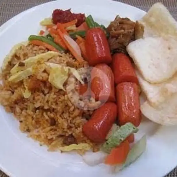 Nasi Goreng Extra Sosis | Nasi Kuning Fajri, Kemadu Wetan