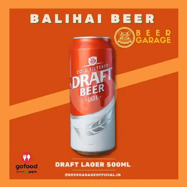 Balihai Draft Kaleng / Can 500ml | Beer Garage, Ruko Bolsena