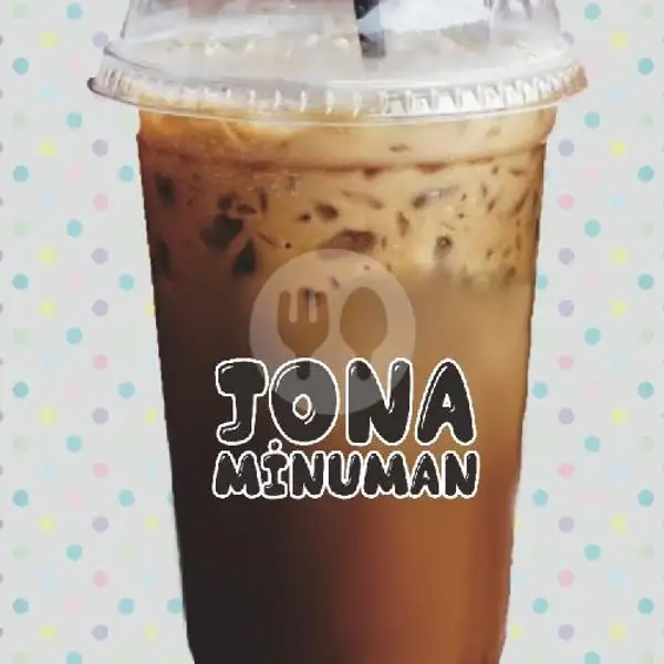 Es Thai Tea Dark Chocollate + Boba (L) | Jona Minuman