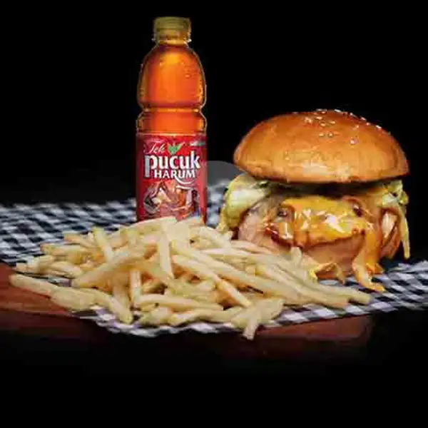 Cheese Burger to Love MEAL | Burger Bros, Ampera