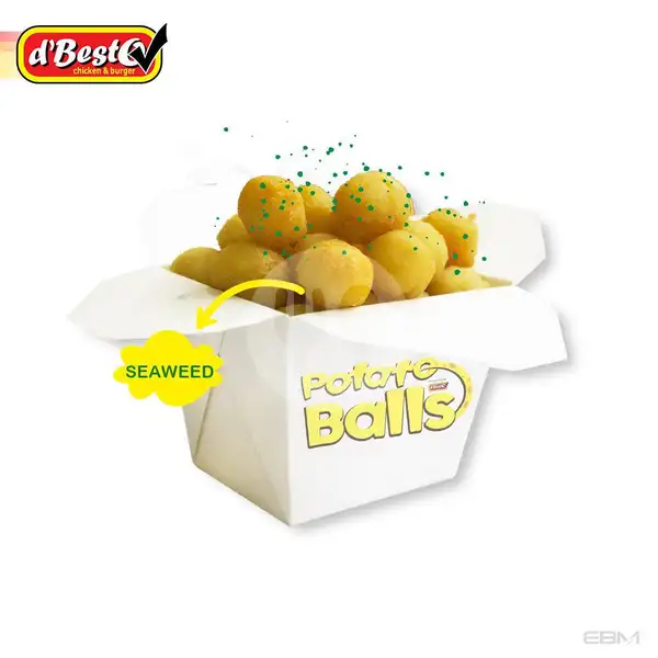 Potato Balls Seaweed | d'Besto, Timbul Express