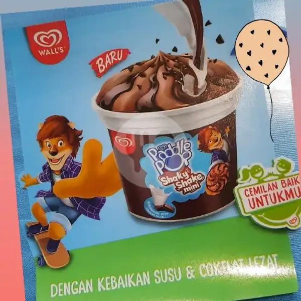 20 Paddle Pop Shaky Shake Mini | Ice Cream Walls - Mami Cell, Kalasan