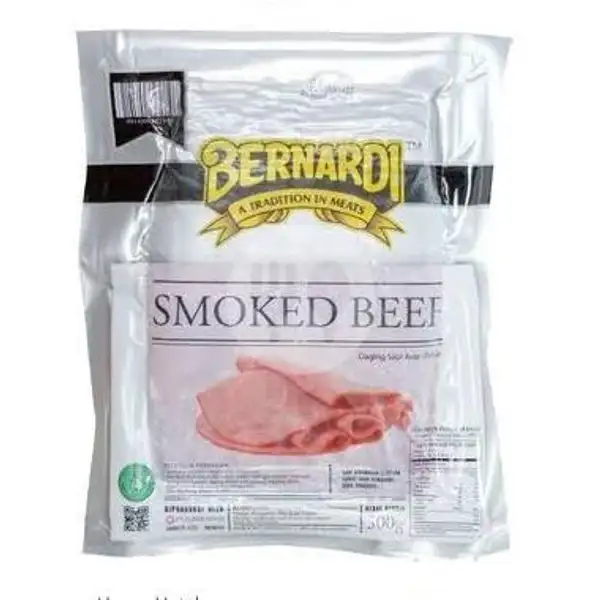 Bernardi Smoke Beef Block 500 g | Frozza Frozen Food