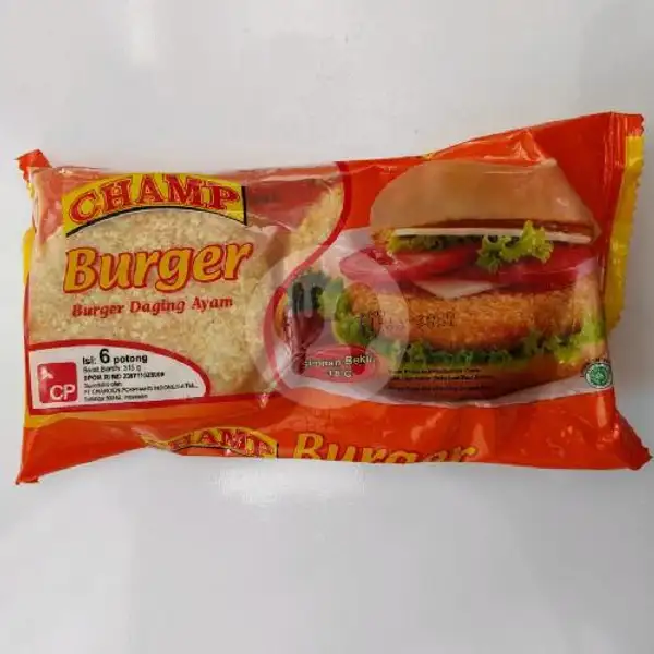 Champ Burger | Dahlia Dua Frozen Food