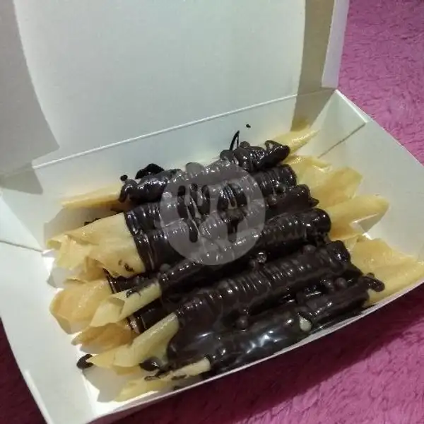 Banana Roll Crapes Choco Ori | Dapur Kemebul, Denpasar