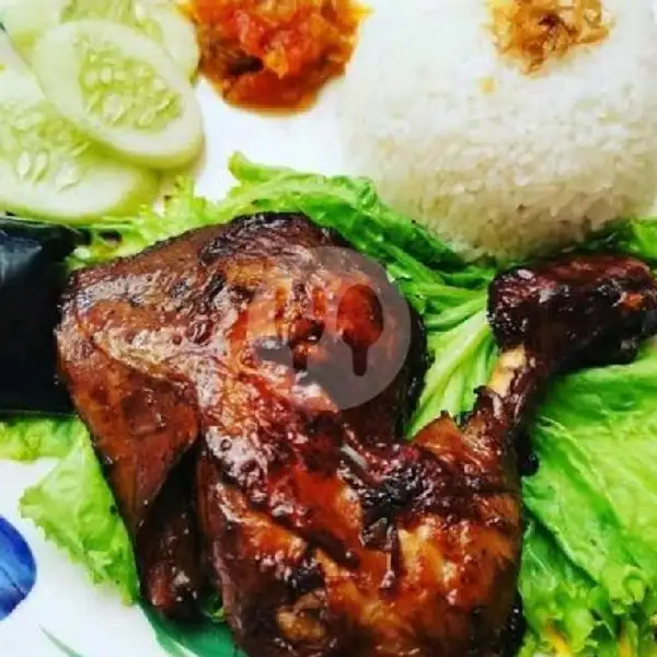 Paket Nasi Ayam  Bakar Madu Dan Ayam Goreng Mentega | Warung Nasi Rahayu Rasa