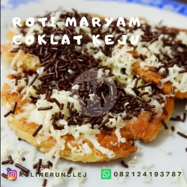 Roti Maryam Keju Cokelat | Kuliner Uncle J, Sukmajaya