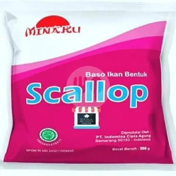 Minaku Scallop Baso Ikan | Minifroz,Ardio Bogor