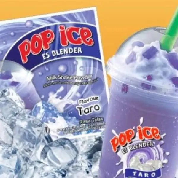Pop Ice Taro | Pop Ice Bubble / Ice Mocktail Rainbow