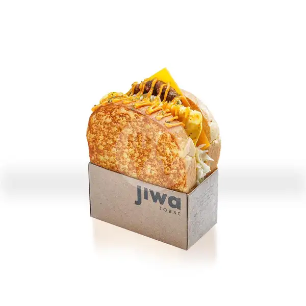 Double Cheese Hamburg | Janji Jiwa & Jiwa Toast, Kedaton