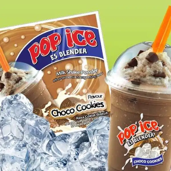 Pop Ice Choco Cookies | Telur Gulung Viral