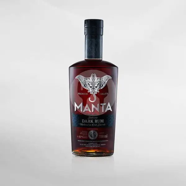 Manta Dark Rum 700 ml | Vinyard Atrium Senen