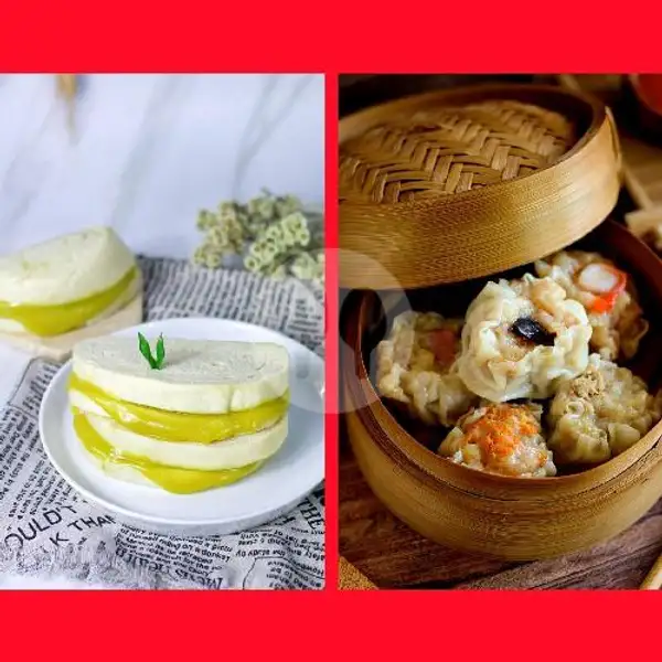 Paket Roti Kukus Srikaya Dan Dimsum | Roti Srikaya Legendaris, Kavling Bulak Perwira 1