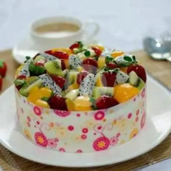 Exotic Fruit (Ukuran 18 Cm Petak) | Tremondi Cake, Orchid