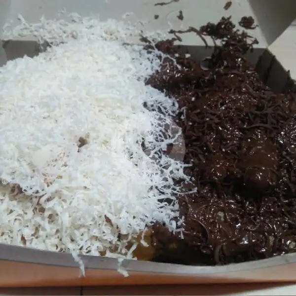 Pisang 1/2 Coklat + 1/2 Keju | Pisang Coklat Keju Edel Weis, Ariodillah