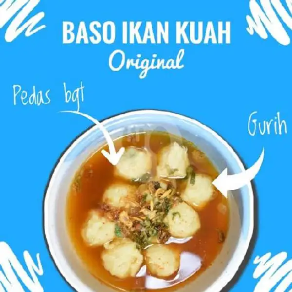 Bakso Ikan Kuah Original | Nasi Kuning Fajri, Kemadu Wetan