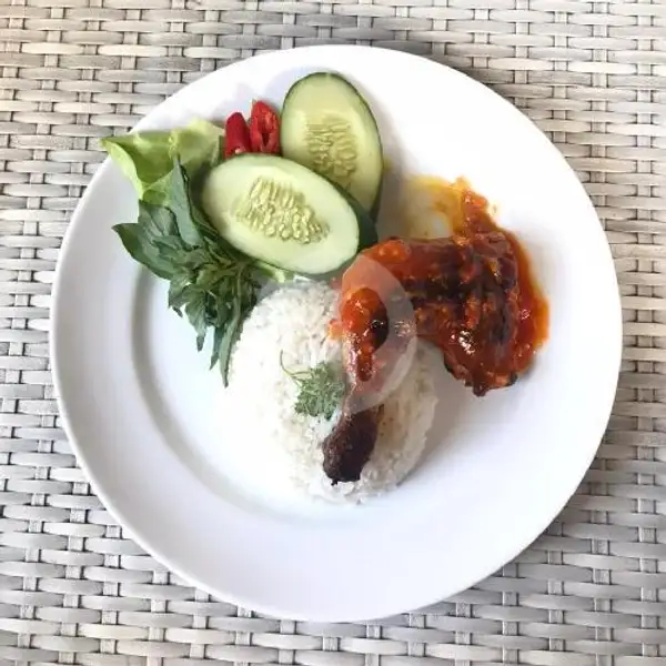 Ayam Bakar Lalapan Sauce Chilli Singapore | GR Rice Box