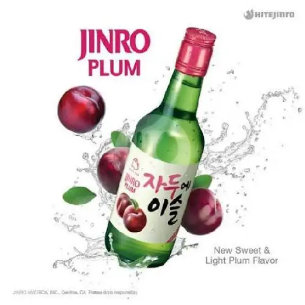 Soju Jinro Plum - Soju Jinro Import 360 Ml | KELLER K Beer & Soju Anggur Bir, Cicendo